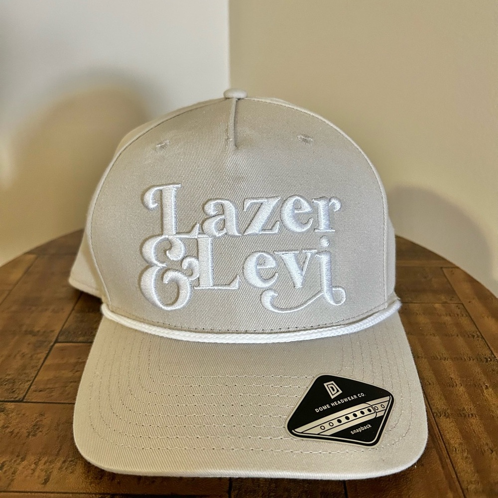 Lazer & Levi White Cap